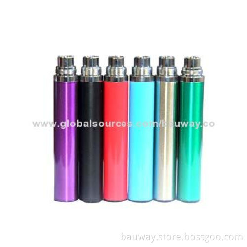 Bauway Touch Vaping Batteries for E-cigs with eGo Zipper Case Kit, No Button Just Touch